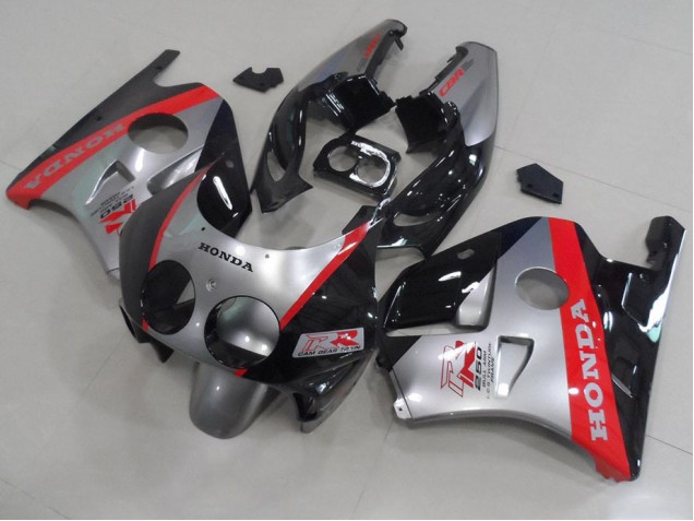 Discount 1991-1998 Silver Black Red Honda CBR250RR MC22 Motorcycle Fairing Kits Canada