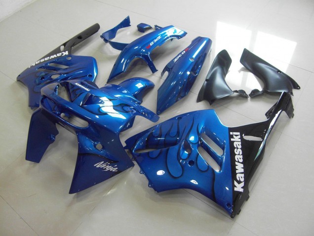 Discount 1994-1997 Blue Black Flame Kawasaki ZX9R Motor Bike Fairings Canada