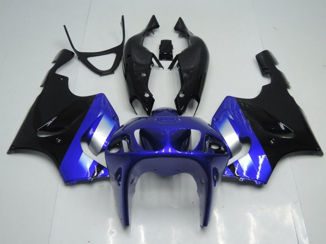 Discount 1996-2003 Blue and Black Kawasaki ZX7R Replacement Fairings Canada