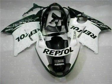 Discount 1996-2007 White Black Repsol Honda CBR1100XX Replacement Motorcycle Fairings Canada