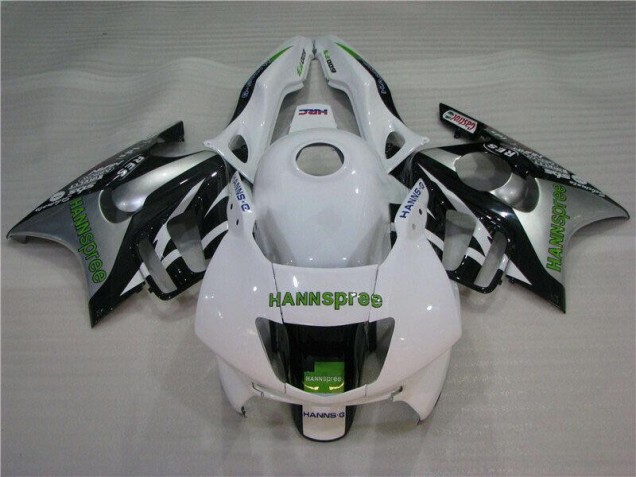 Discount 1995-1998 White Green Hannspree Honda CBR600 F3 Motorcycle Fairings Kit Canada