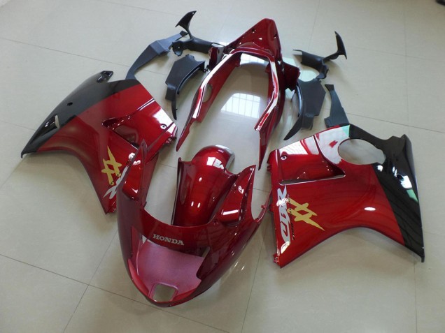 Discount 1996-2007 Candy Red Black OEM Style Honda CBR1100XX Motorcycle Fairings Canada