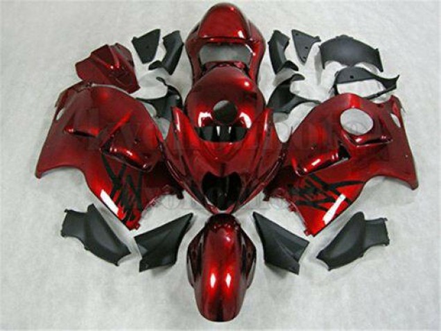 Discount 1996-2007 Red Black Suzuki GSXR 1300 Hayabusa Motorcycle Fairing Canada