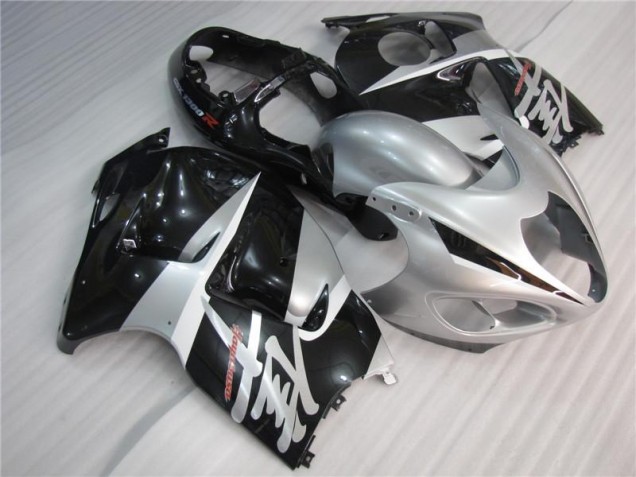 Discount 1996-2007 Silver Black Suzuki GSXR 1300 Hayabusa Motorcycle Fairing Kits Canada