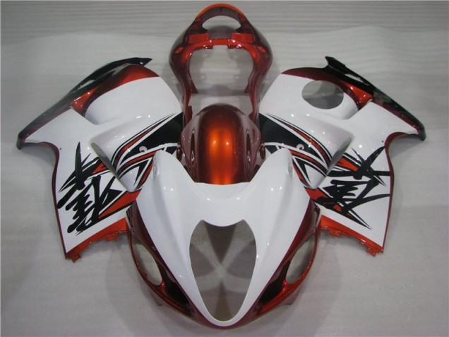 Discount 1996-2007 Orange White Black Suzuki GSXR 1300 Hayabusa Bike Fairings Canada