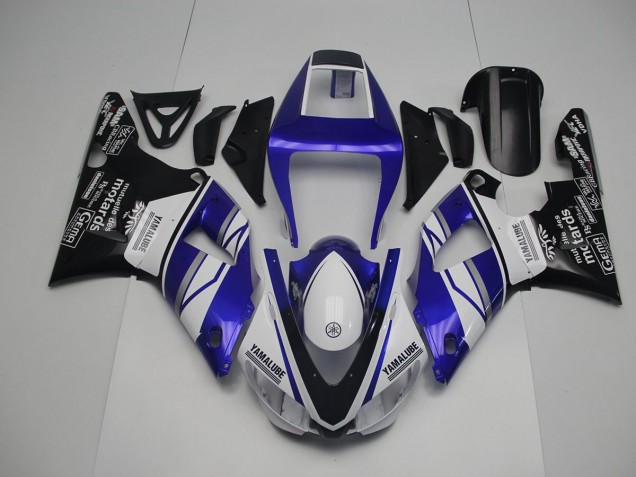 Discount 1998-1999 Blue White Black Yamaha YZF R1 Motorbike Fairings Canada