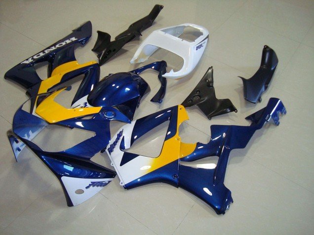 Discount 2000-2001 Dark Blue Yellow White Honda CBR900RR 929 Motorbike Fairing Canada