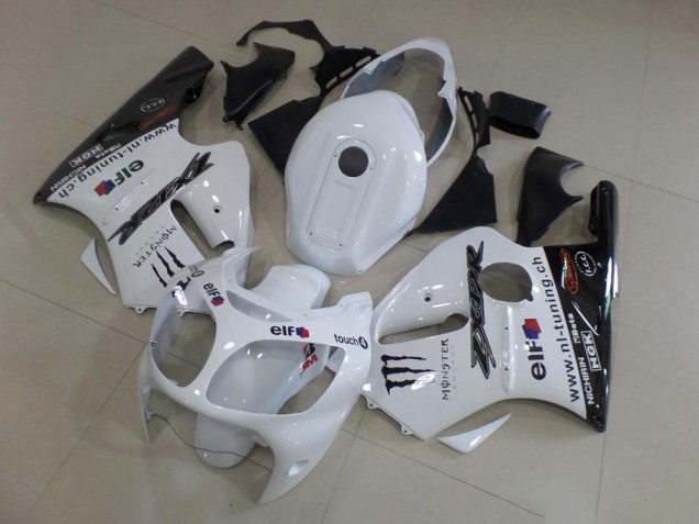 Discount 2000-2001 White Kawasaki ZX12R Motorbike Fairing Kits Canada