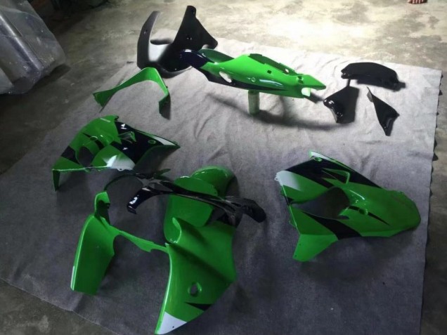 Discount 2000-2001 Green Matte Black Ink Blue Kawasaki ZX9R Motorcycle Replacement Fairings Canada