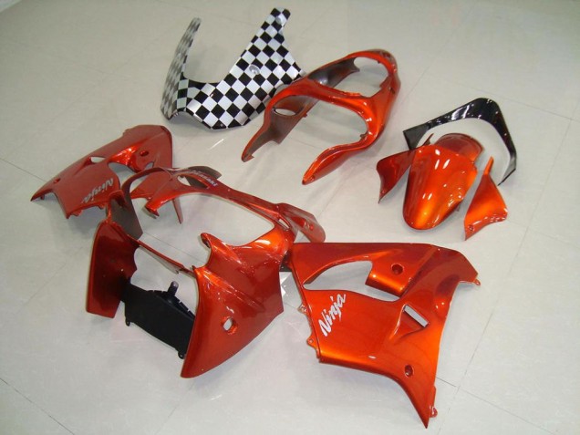 Discount 2000-2001 Orange Kawasaki ZX9R Motorbike Fairings Canada