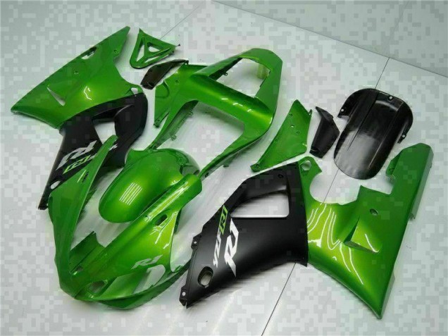 Discount 2000-2001 Green Yamaha YZF R1 Motorcycle Fairings Canada