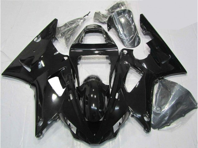 Discount 2000-2001 Glossy Black Yamaha YZF R1 Bike Fairings Canada