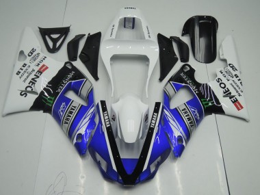 Discount 2000-2001 Blue White ENEOS Monster Yamaha YZF R1 Motor Bike Fairings Canada