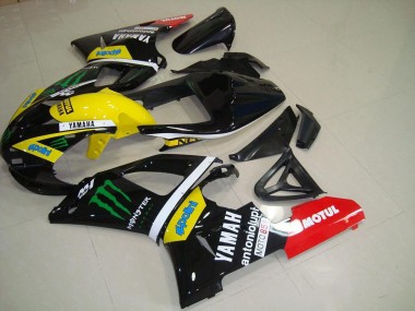 Discount 2000-2001 Yellow Monster Yamaha YZF R1 Motorbike Fairings Canada