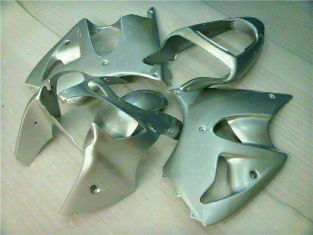 Discount 2000-2002 Silver Kawasaki ZX6R Replacement Fairings Canada