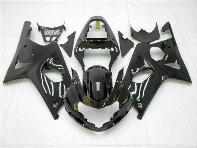 Discount 2000-2002 Glossy Black Suzuki GSXR 1000 Motorbike Fairing Canada