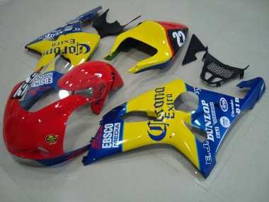 Discount 2000-2002 Red Yellow Blue Corona Race Suzuki GSXR 1000 Motorbike Fairings Canada