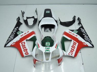 Discount 2000-2006 White Black Red Castro Honda VTR1000 Bike Fairings Canada