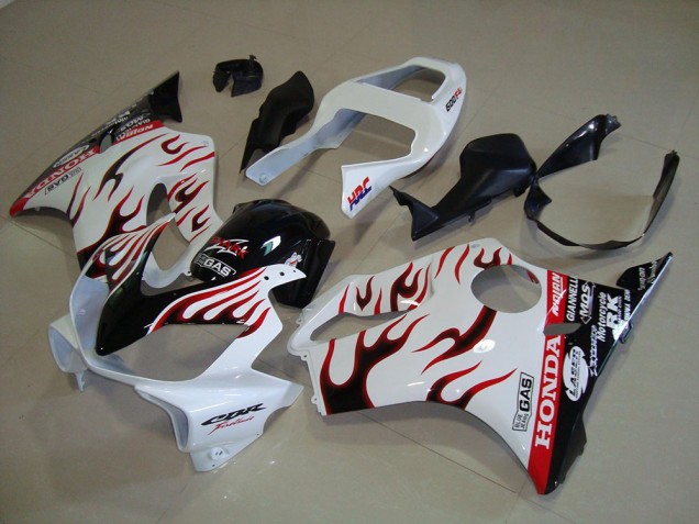 Discount 2001-2003 White Flame Honda CBR600 F4i Motorcycle Fairings Canada