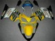 Discount 2001-2003 Yellow White Honda CBR600 F4i Moto Fairings Canada