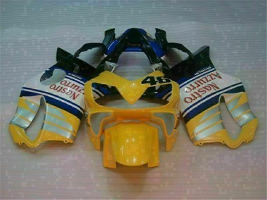 Discount 2001-2003 Yellow Silver Nastro Azzurro Honda CBR600 F4i Motorcycle Fairings Canada