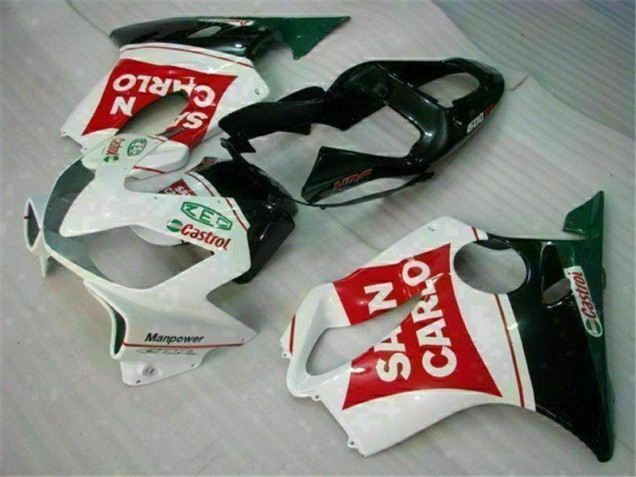 Discount 2001-2003 Red White Black San Carlo Honda CBR600 F4i Bike Fairing Canada