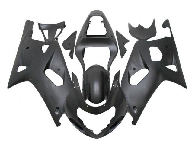 Discount 2001-2003 Matte Black Suzuki GSXR 600/750 Motorcycle Fairings Kit Canada