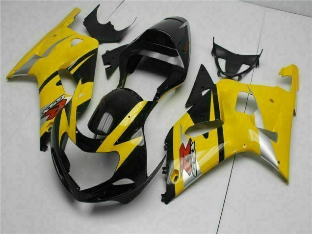 Discount 2001-2003 Yellow Suzuki GSXR 600/750 Replacement Motorcycle Fairings Canada