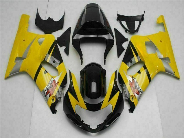 Discount 2001-2003 Yellow Suzuki GSXR 600/750 Replacement Motorcycle Fairings Canada