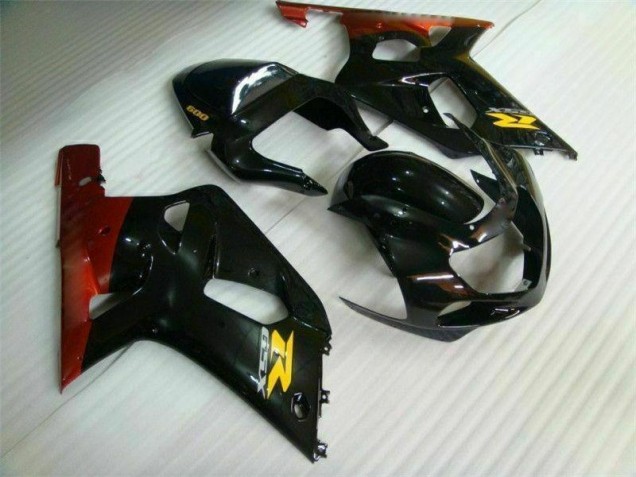 Discount 2001-2003 Black Suzuki GSXR 600/750 Moto Fairings Canada