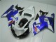 Discount 2001-2003 White Blue Suzuki GSXR 600/750 Motorcycle Fairings Kit Canada