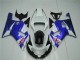 Discount 2001-2003 White Blue Suzuki GSXR 600/750 Motorcycle Fairings Kit Canada