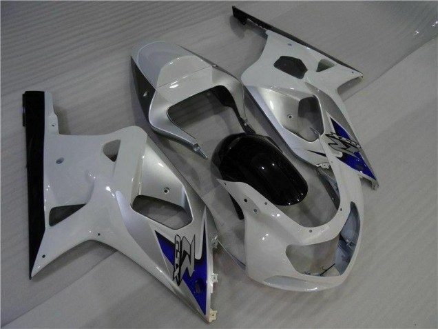 Discount 2001-2003 White Silver Suzuki GSXR 600/750 Bike Fairings Canada