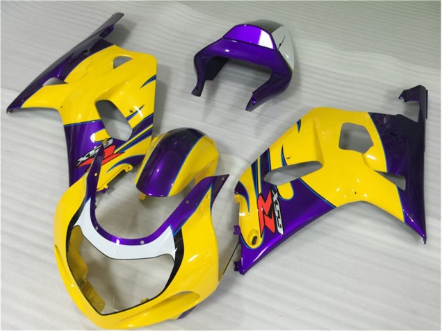 Discount 2001-2003 Yellow Suzuki GSXR 600/750 Replacement Motorcycle Fairings & Plastics Canada