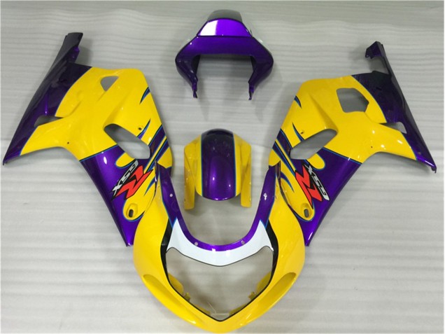 Discount 2001-2003 Yellow Suzuki GSXR 600/750 Replacement Motorcycle Fairings & Plastics Canada