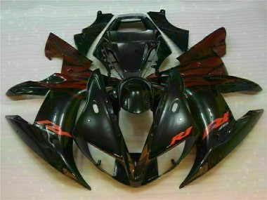 Discount 2002-2003 Black Yamaha YZF R1 Bike Fairings Canada