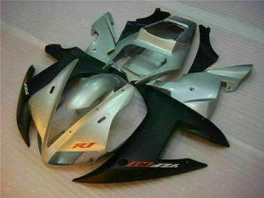 Discount 2002-2003 Silver Yamaha YZF R1 Replacement Motorcycle Fairings Canada