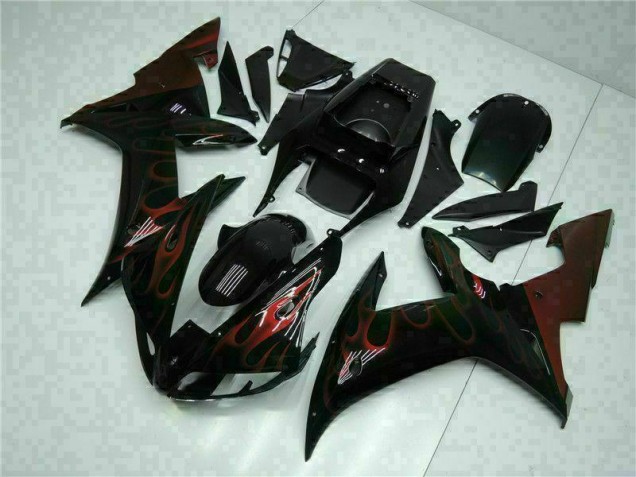 Discount 2002-2003 Black Yamaha YZF R1 Motorcycle Fairings Canada