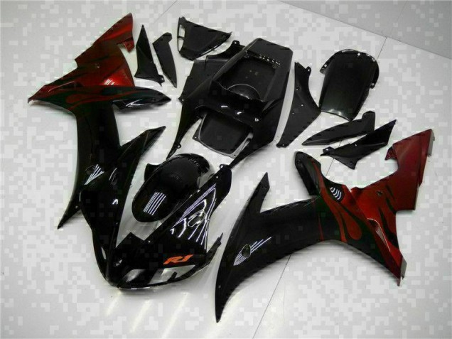 Discount 2002-2003 Black Yamaha YZF R1 Motorcycle Fairings Canada