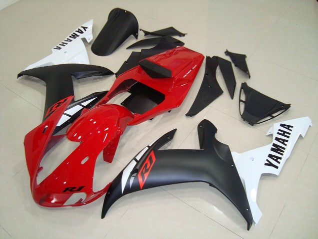 Discount 2002-2003 Matte Black Red Yamaha YZF R1 Motorbike Fairing Canada