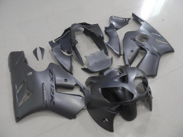 Discount 2002-2006 Matte Grey Kawasaki ZX12R Motorcycle Fairings Kit Canada