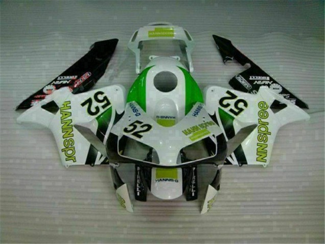 Discount 2003-2004 Green White Black Honda CBR600RR Bike Fairing Kit Canada