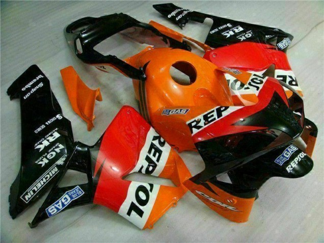 Discount 2003-2004 Orange Repsol Honda CBR600RR Motorbike Fairing Kits Canada