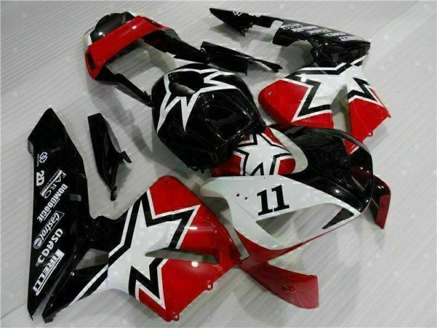 Discount 2003-2004 Black White 11 Honda CBR600RR Moto Fairings Canada