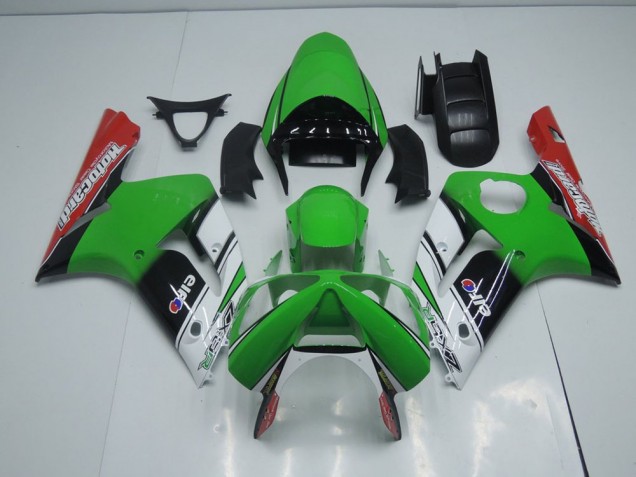 Discount 2003-2004 Green Motocard Kawasaki ZX6R Motorbike Fairings Canada