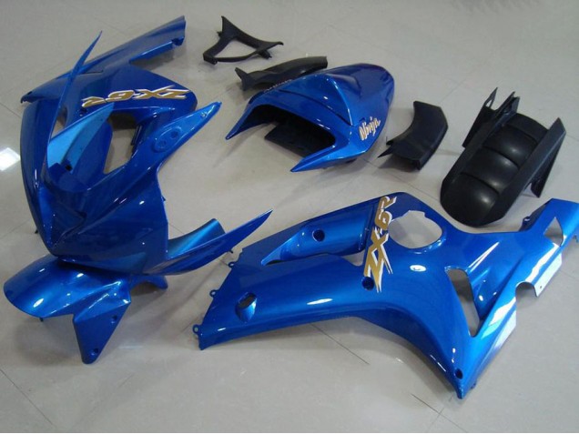 Discount 2003-2004 Light Blue Kawasaki ZX6R Motorcycle Fairing Canada