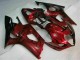 Discount 2003-2004 Red Suzuki GSXR 1000 Motorcycle Fairings Kit Canada