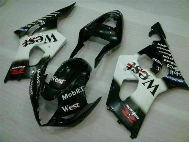 Discount 2003-2004 White Black Suzuki GSXR 1000 Motorbike Fairing Canada