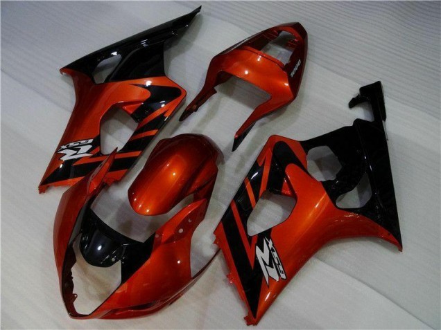 Discount 2003-2004 Brown Black Suzuki GSXR 1000 Motorcycle Fairings Canada