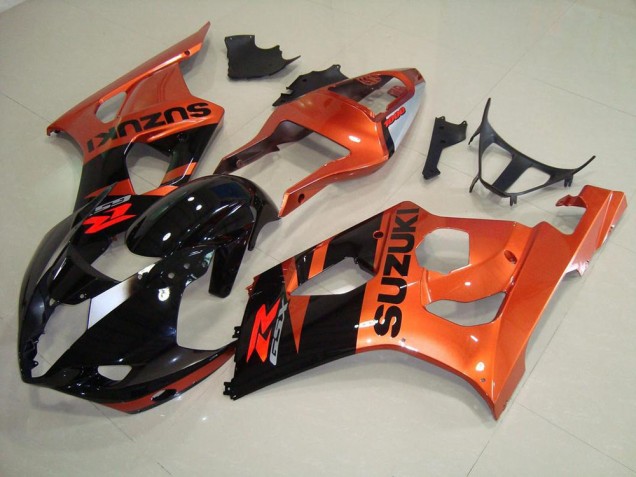 Discount 2003-2004 Orange and Black Suzuki GSXR 1000 Motorcycle Fairings Canada